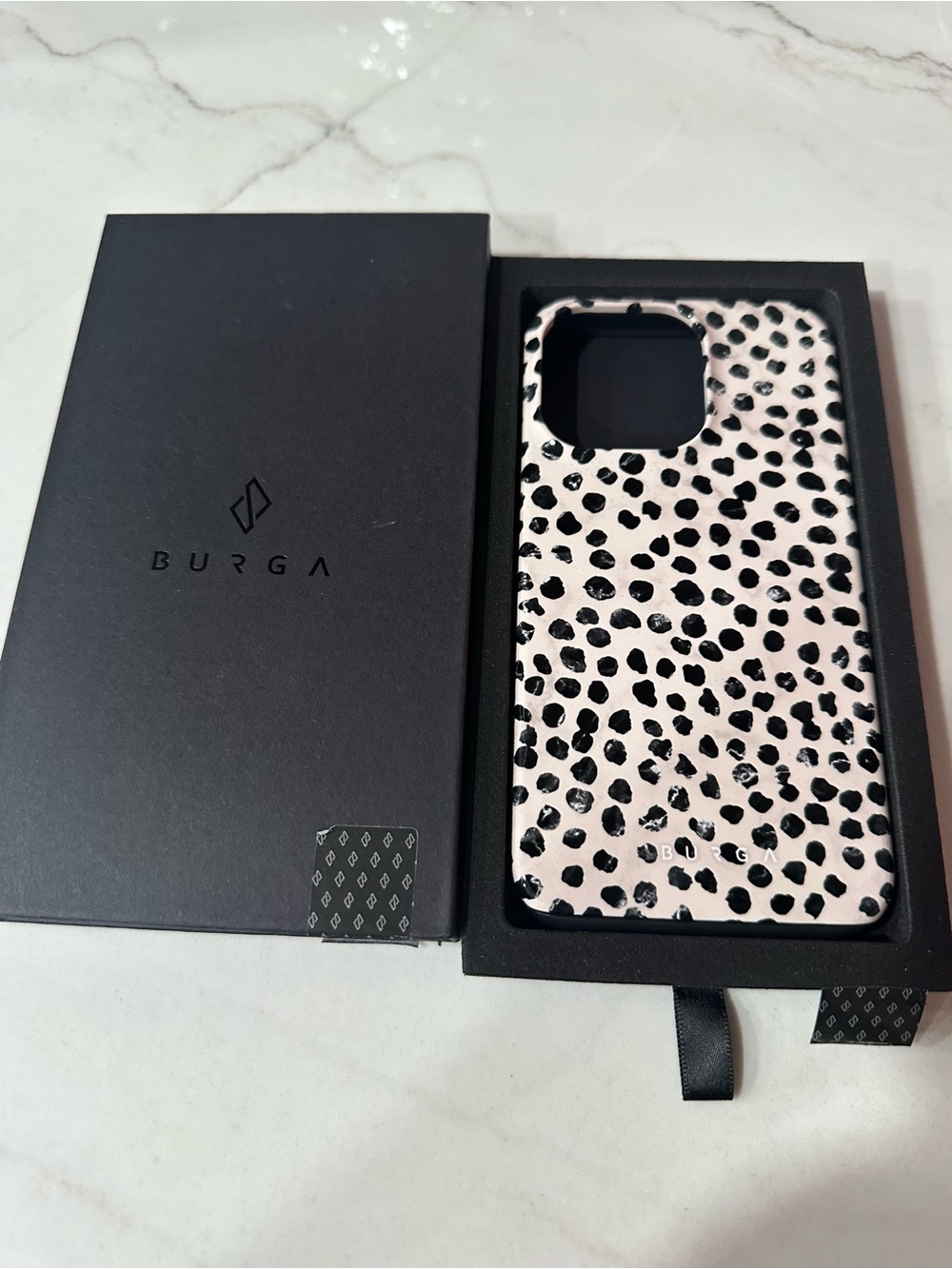 Pink Leopard Print Phone Case - Picture 2 of 4